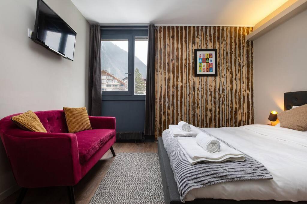 Beautiful Cosy, Modern Studio In Chamonix Centre Екстериор снимка
